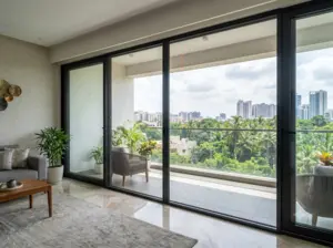 Invisible grill residential installation