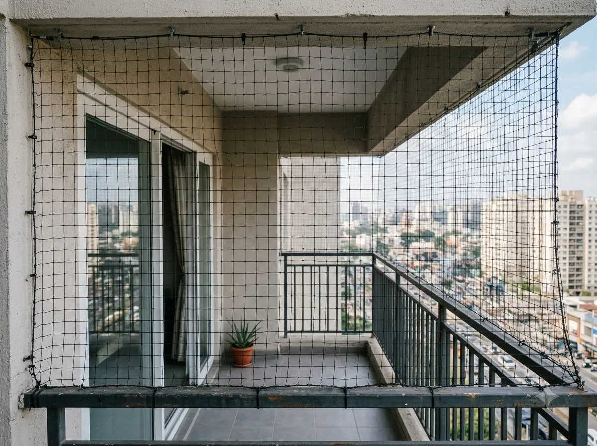 Invisible grill window installation