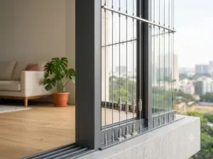 Invisible grill safety system