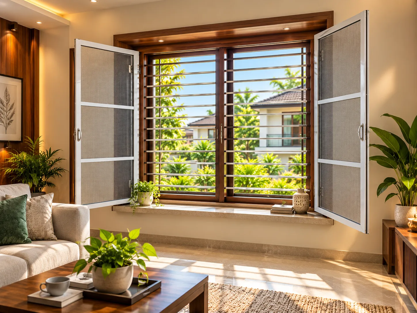 Openable Aluminium Shutters
